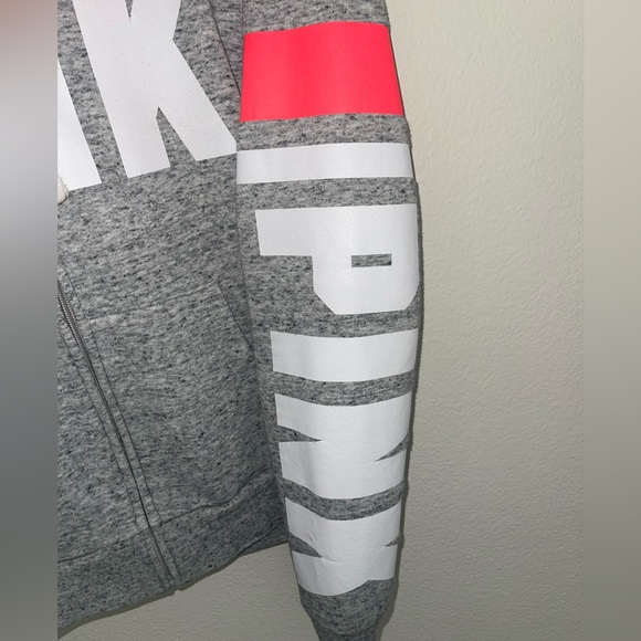 Victoria’s Secret PINK Gray Matching Set Hoodie + Baggy Pants - Picture 6 of 8